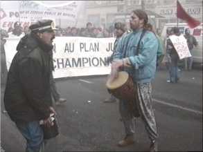 MANIFESTATIONS CONTRE LE PLAN JUPPE, DECEMBRE 1995